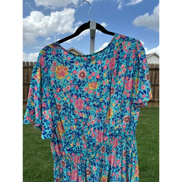 Pinup Fashion Maxi Sealed Dress 20W - Picture 4 of 5